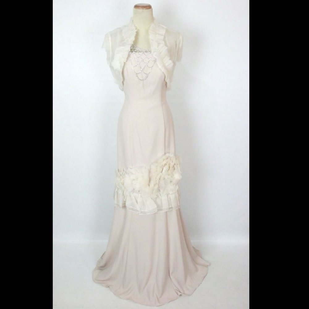 NWT Jovani 5526 Formal Gown Prom Evening Dress